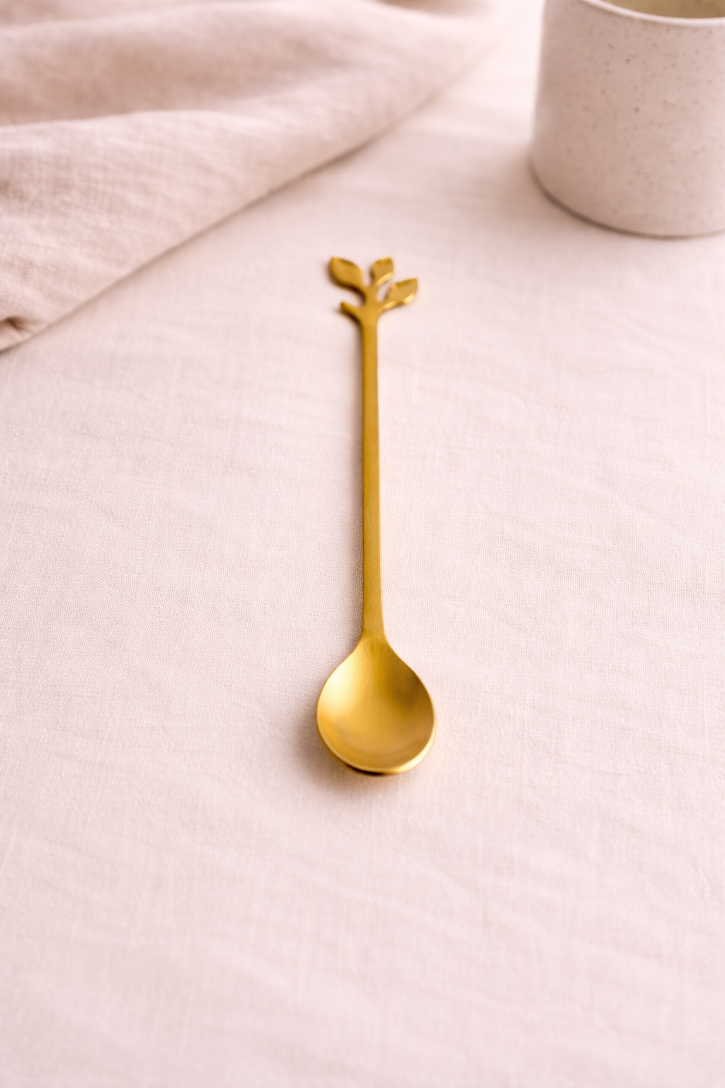 Golden Leaf Mini Spoon