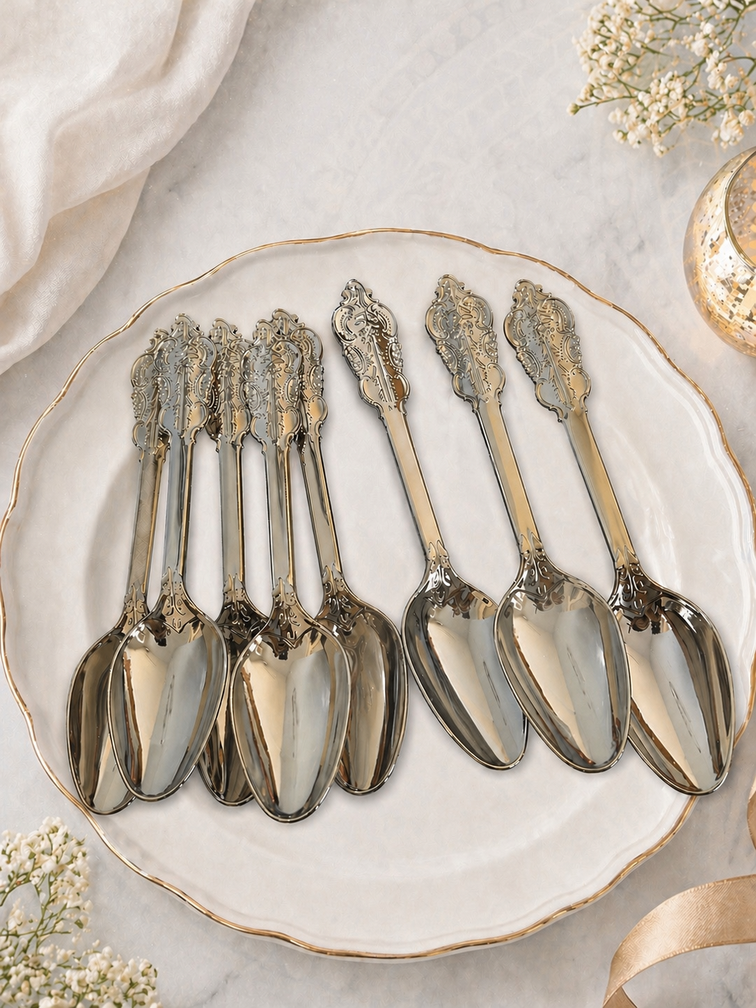 Detail Handle Spoons (Pack of 20)