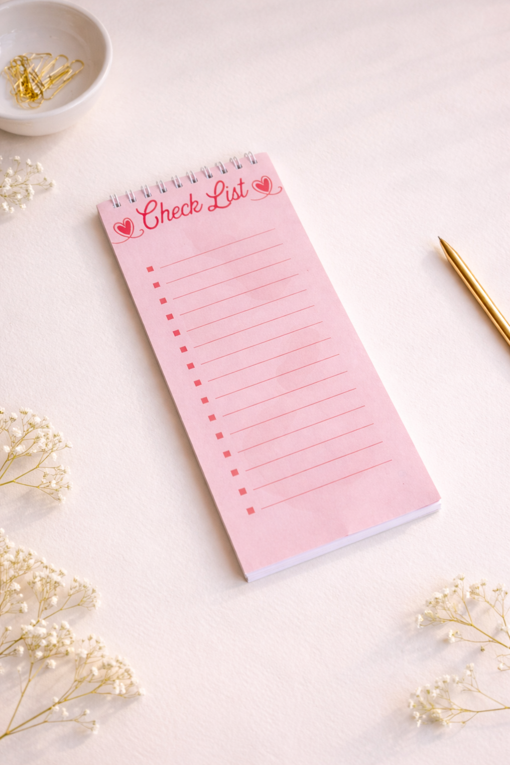 Pink Sweetheart Checklist