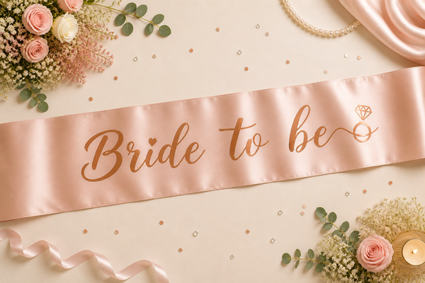 Bride To Be Sash (Blush Pink)