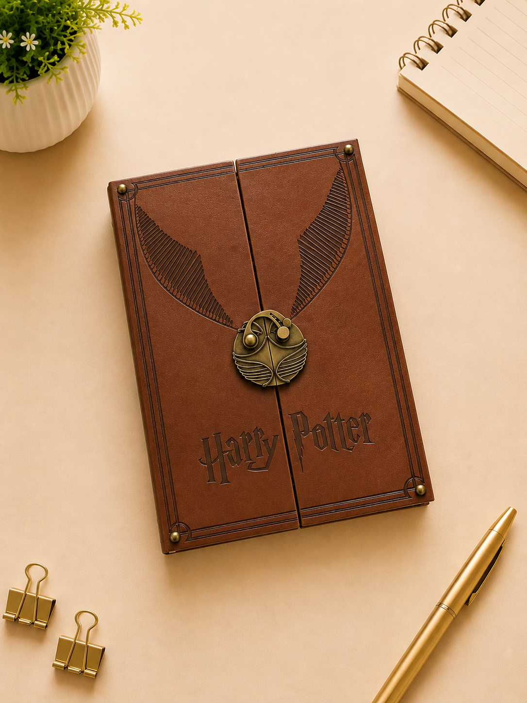 Hogwarts Inspired Vintage Diary