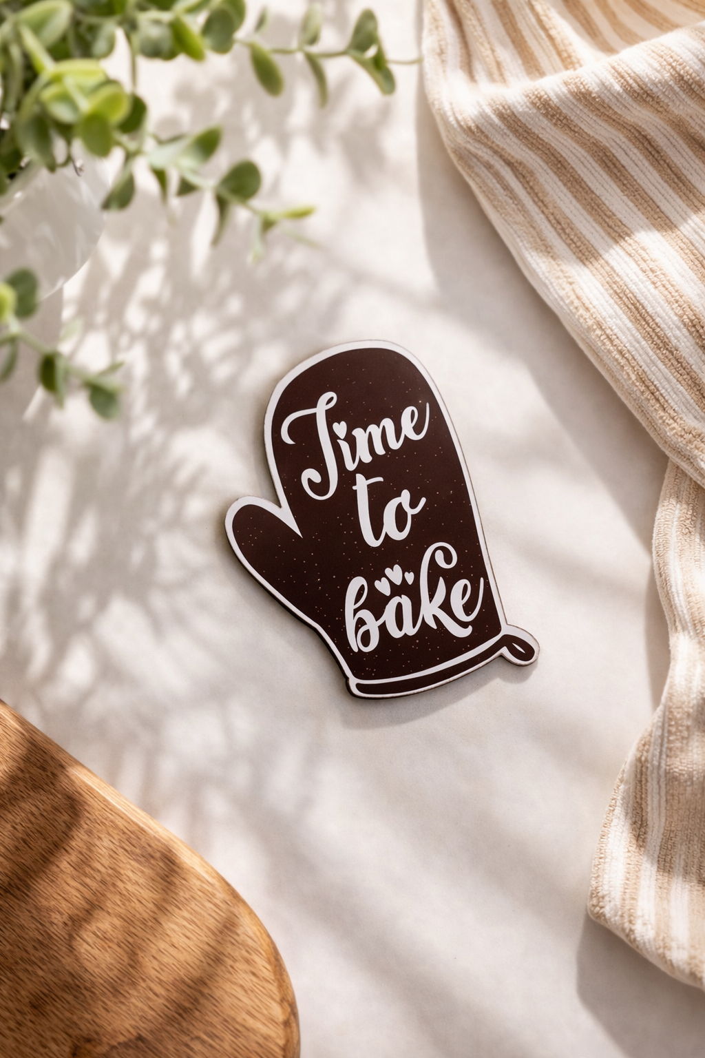 Time To Bake Magnet