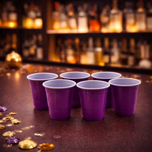 Mini Shot Glasses (Purple) -Pack of 10