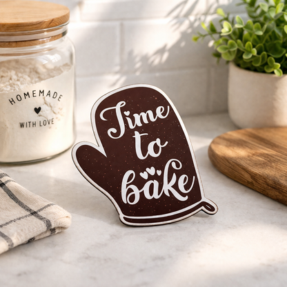 Time To Bake Magnet