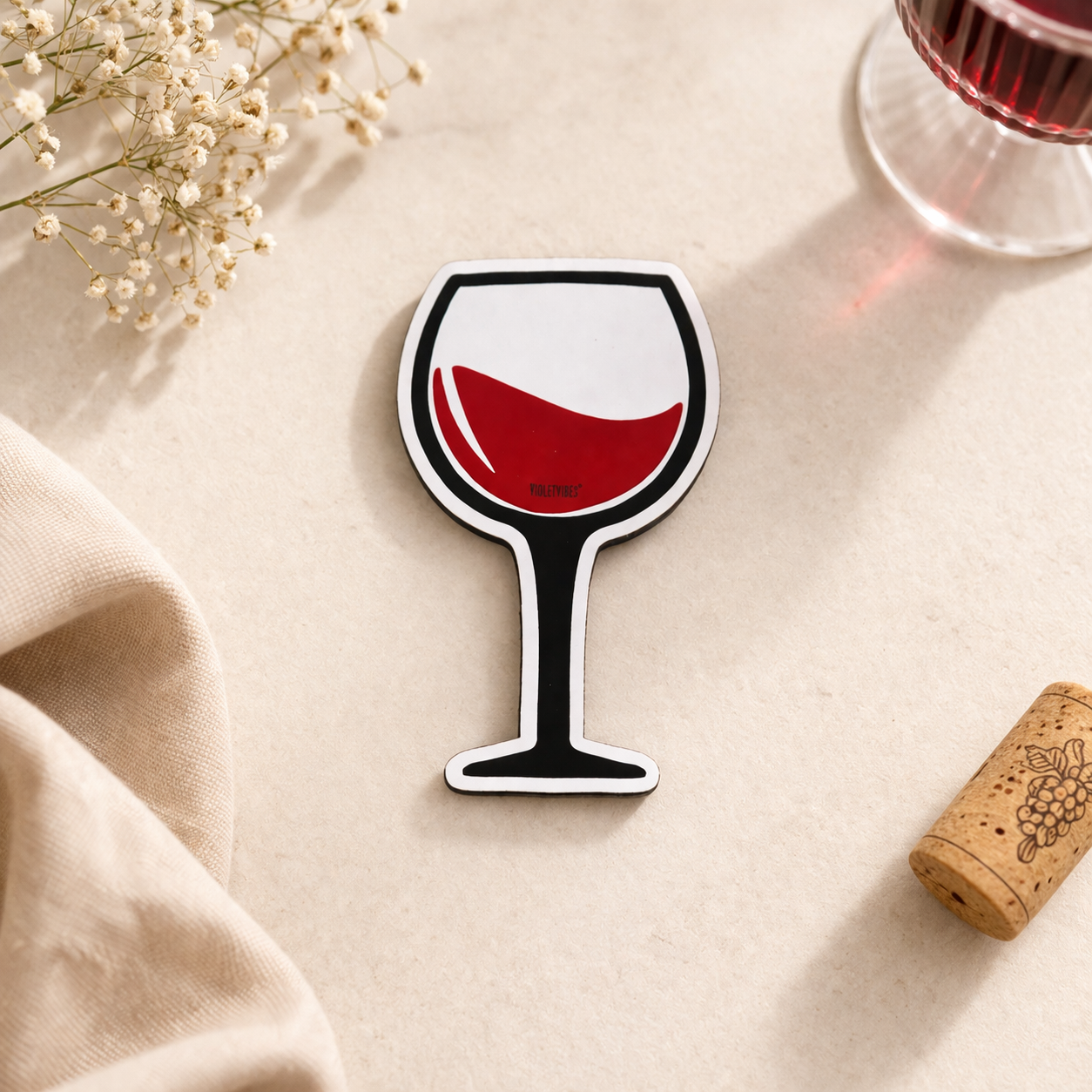 Wine Time Magnet