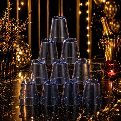 Neon Shot Glasses (Purple) -Pack of 10