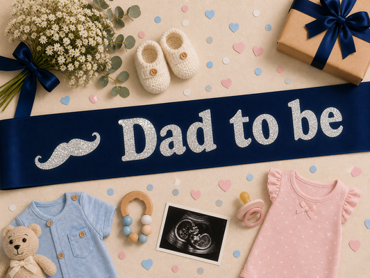 Dad To Be Sash (Blue)