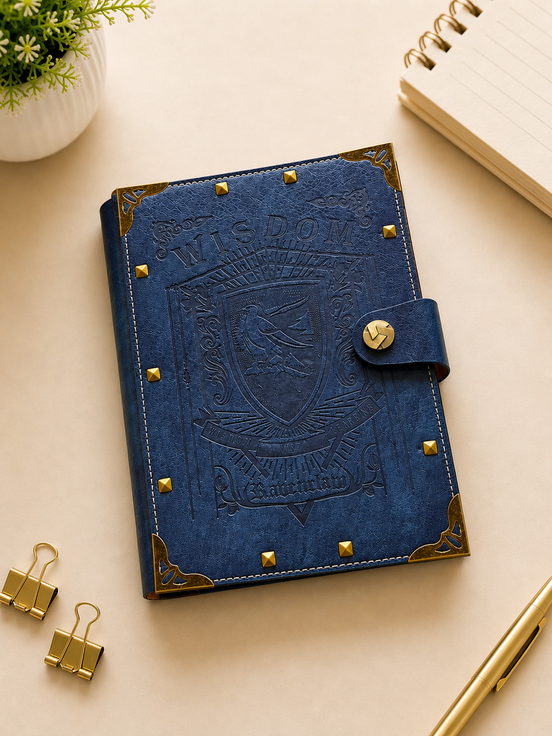 Blue Wizard Keeper Journal