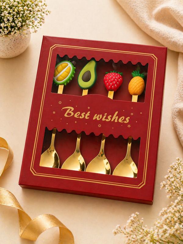 Fruit Charm Spoon Set