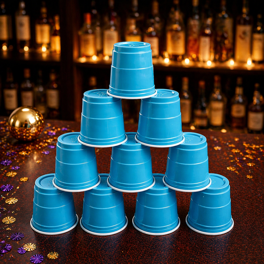 Mini Shot Glasses (Sky Blue) -Pack of 10