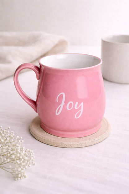 Soft Pink Joy Mug