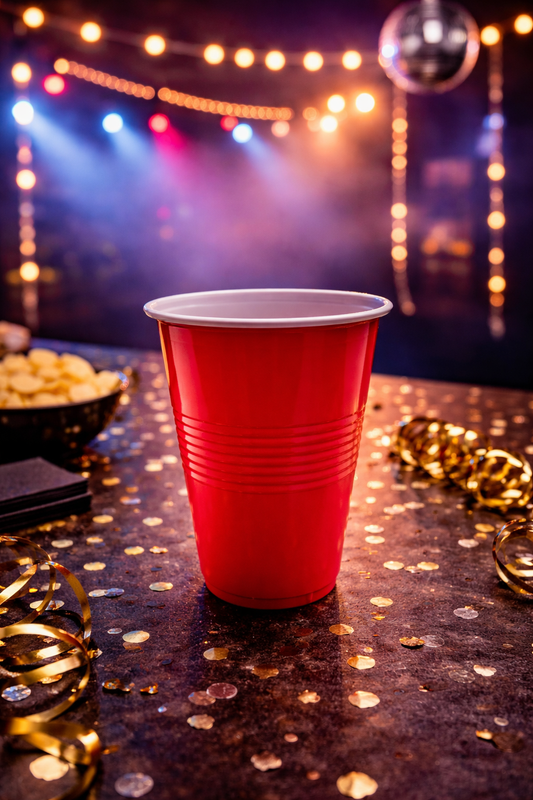 Party Glasses (Red) - Pack of 10