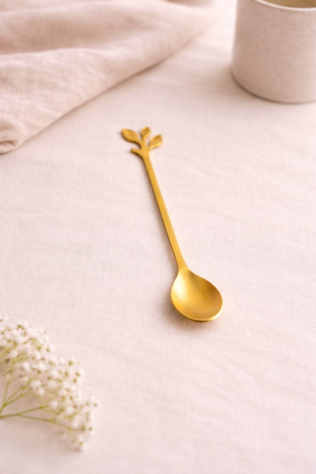 Golden Leaf Mini Spoon