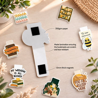 One More Chapter Magnetic Bookmark