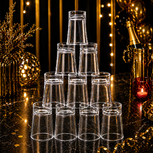 Shot Glasses (Clear)- Pack of 10