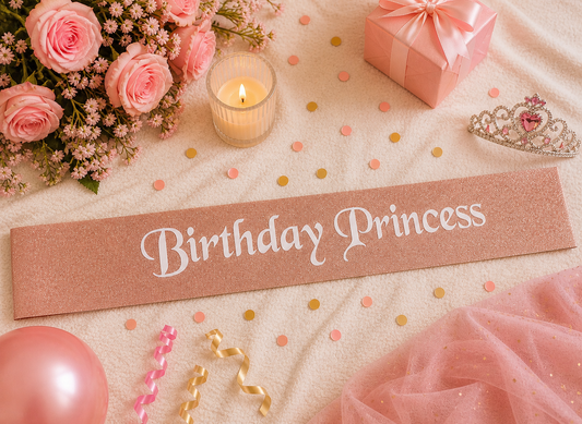 Birthday Princess Sash