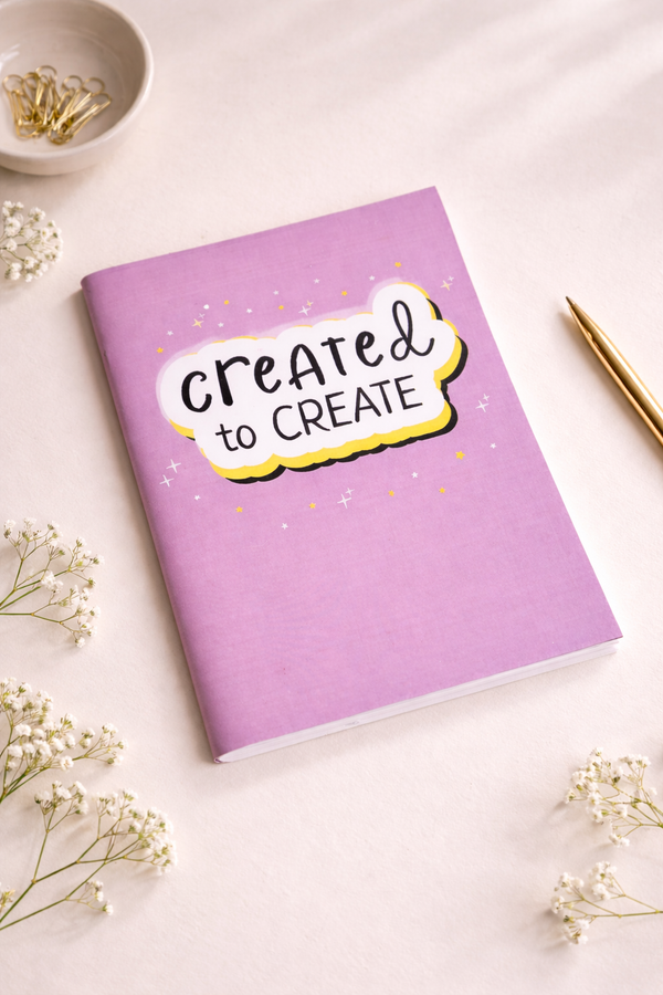 Created To Create Notebook (Pink)