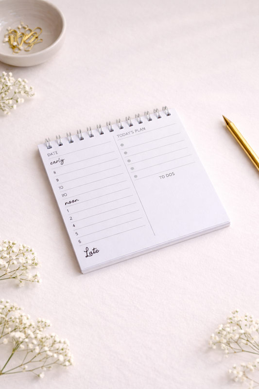 Mini Spiral Notebook (Cloud Blue)