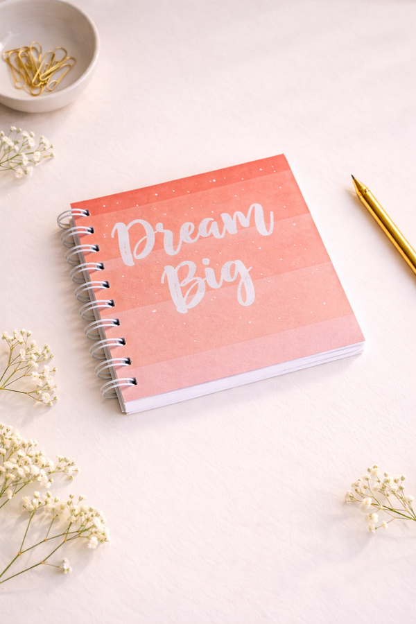 Dream Big Mini Spiral Diary