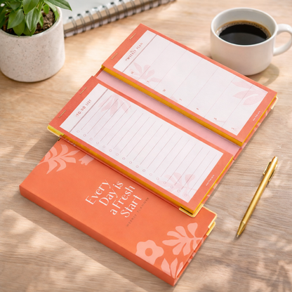 Weekly Planner (Coral Rush)
