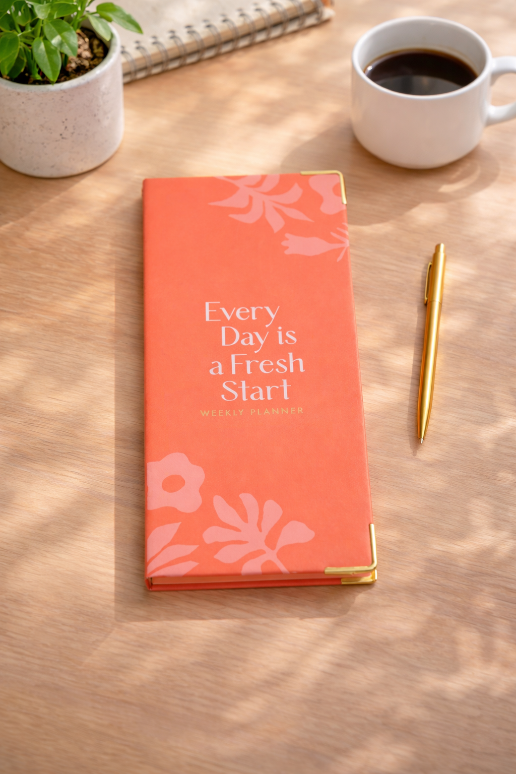 Weekly Planner (Coral Rush)