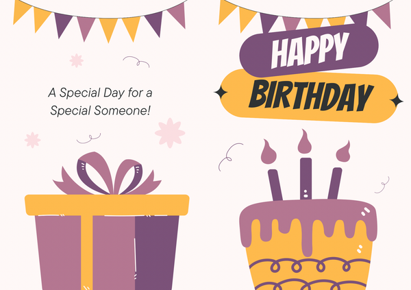 Special Someone Happy B’day Card