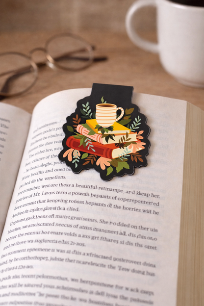 Mugful of Stories Magnetic Bookmark