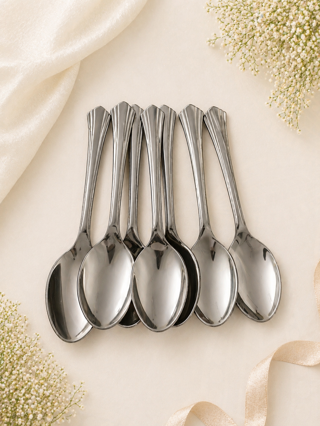 Shell Handle Spoons (Pack of 20)
