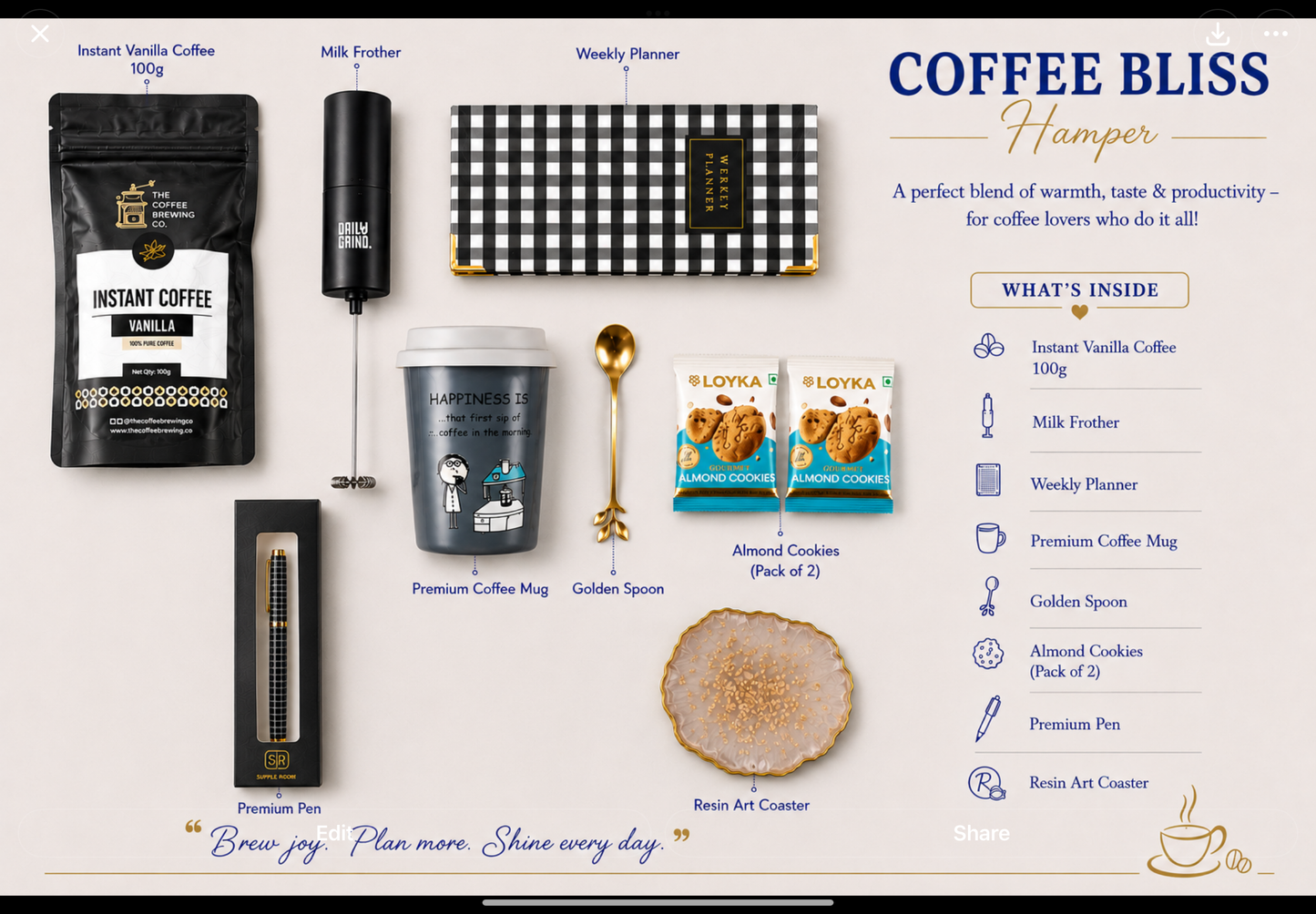 Coffee Bliss Hamper - Premium Coffee Gift Box
