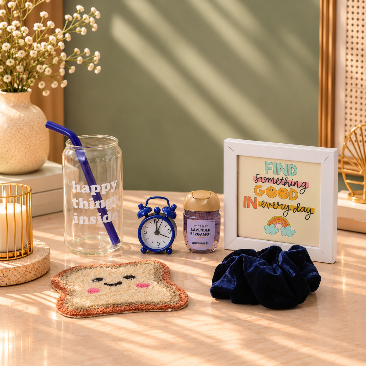 Happy Things Inside Hamper