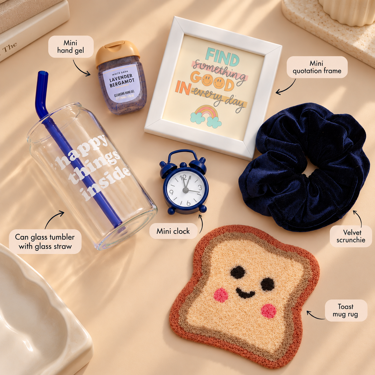 Happy Things Inside Hamper
