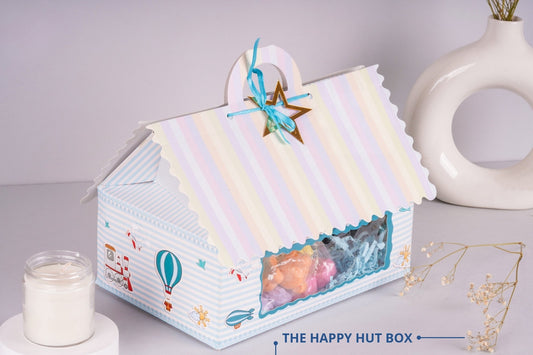 The Happy Hut Box - Blue