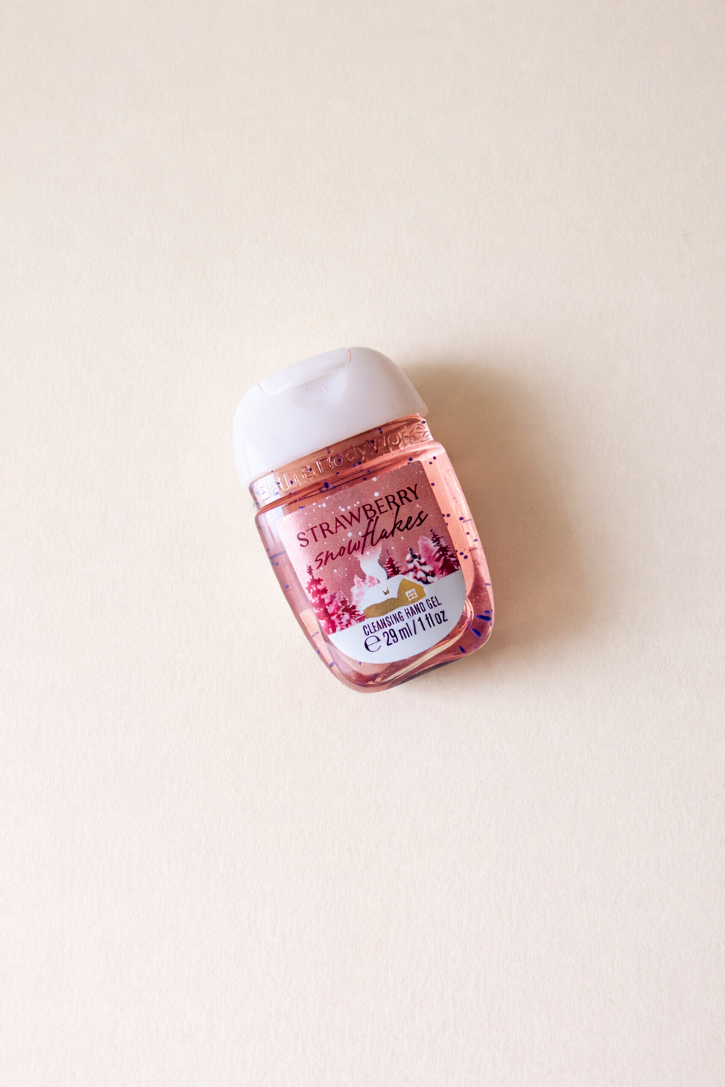 Mini Hand Gel(Strawberry Snowflakes)