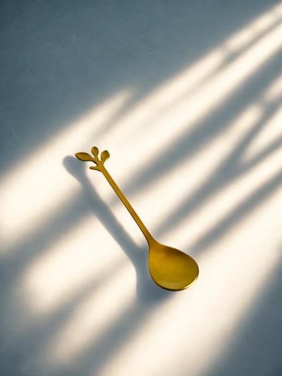 Mini Gold Leaf Spoon