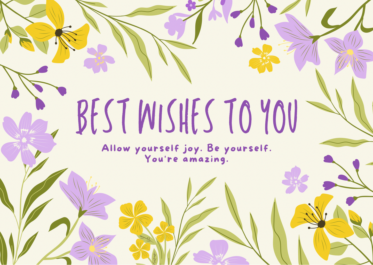 Best Wishes To You