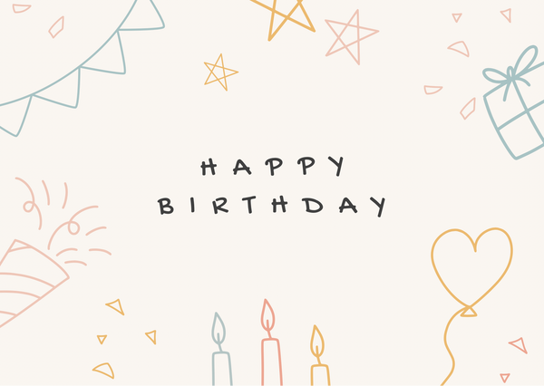 Happy Birthday Card